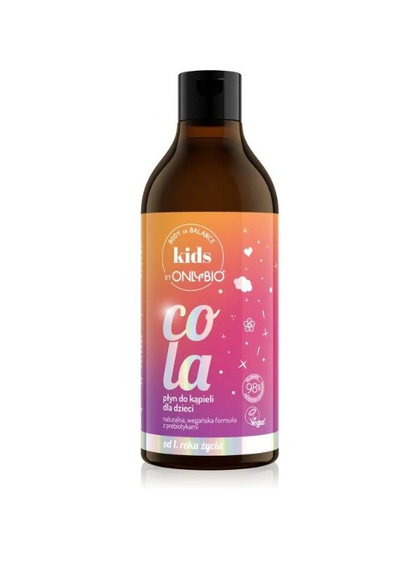 ONLYBIO Body in Balance Kids by ONLYBIO Płyn do kąpieli dla dzieci cola  500ml  - PL