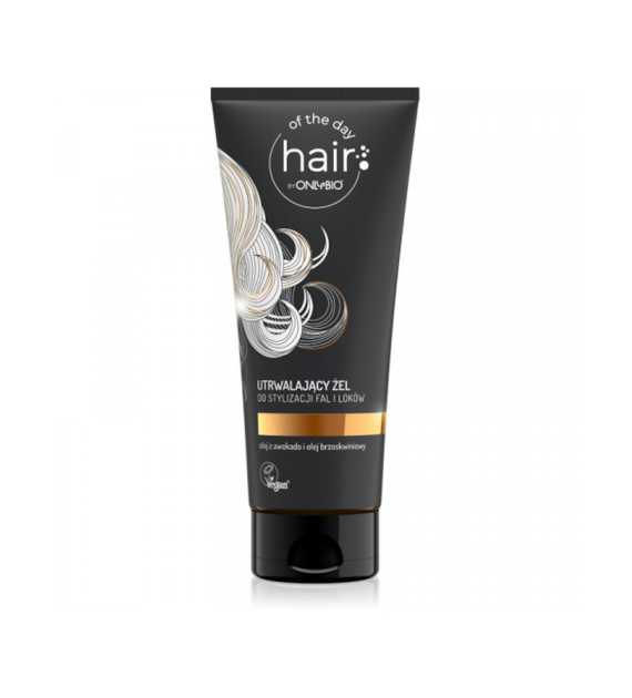 OnlyBio Hair of the day by ONLYBIO Żel utrwalający do stylizacji fal i loków 200ml   -  SUPER CENA - KOŃCÓWKA SERII U PRODUCENTA