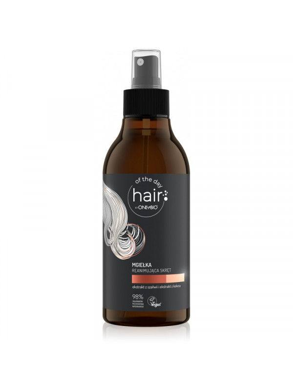 ONLYBIO Hair of the day by OnlyBio Mgiełka reanimująca skręt  300ml  - PL