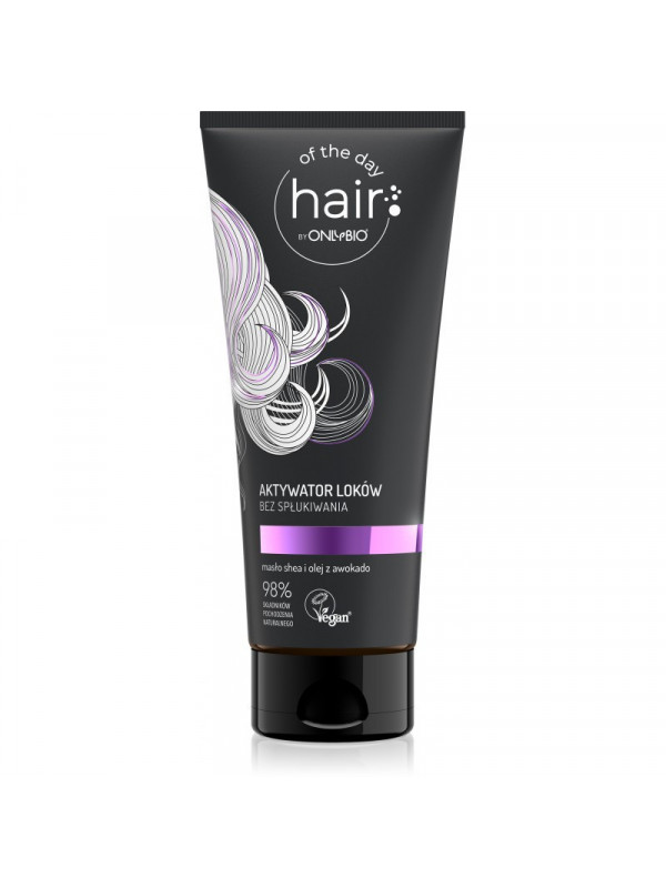 ONLYBIO Hair of the day by OnlyBio Aktywator loków bez spłukiwania  200ml  - PL