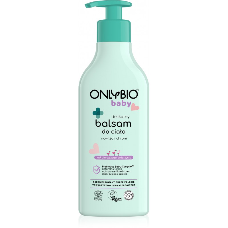 ONLYBIO Delikatny balsam do ciała od 1. dnia życia  300ml  - PL