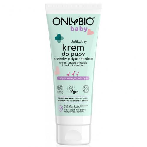 ONLYBIO  delikatny krem do pupy przeciw odparzeniom