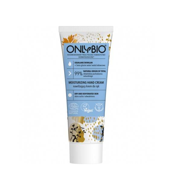 ONLYBIO Nawilżający krem do rąk Skwalan 75 ml   -  SUPER CENA - KOŃCÓWKA SERII U PRODUCENTA