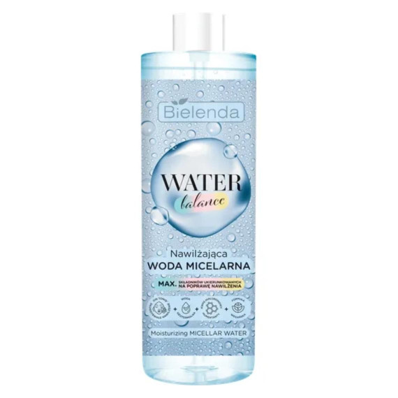 BIELENDA - WATER BALANCE Nawilżająca Woda micelarna, 400ml