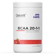 OstroVit BCAA 20-1-1  kremowa truskawka, 400 g