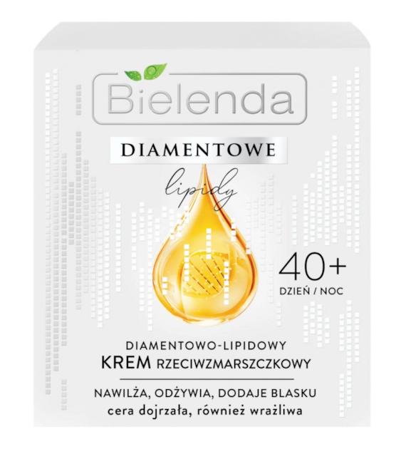 Bielenda DIAMENTOWE LIPIDY Diamentowo – lipidowy krem przeciwzmarszczkowy 40+ dzień/ noc 50 ml