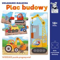 GRA  UKŁADANKI MALUCHA XL. PLAC BUDOWY 1,5+