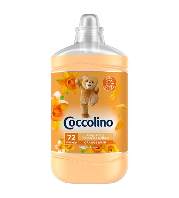 Coccolino Orange Rush Płyn do płukania tkanin koncentrat, 1800 ml