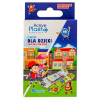 Active Plast First Aid Plastry dla dzieci, 16SZT