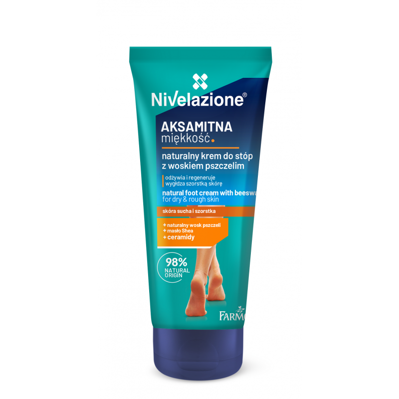 Nivelazione Naturalny krem do stóp z woskiem pszczelim, 75 ml