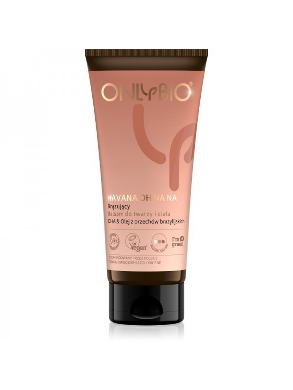 ONLYBIO  Havana Oh Na Na Brązujący balsam do twarzy i ciała 200ml    - PL
