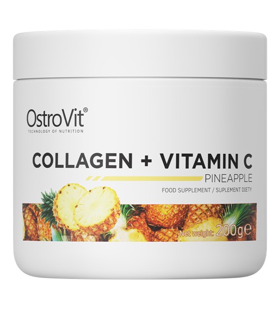 OstroVit Collagen + Vitamin C 200 g ananas