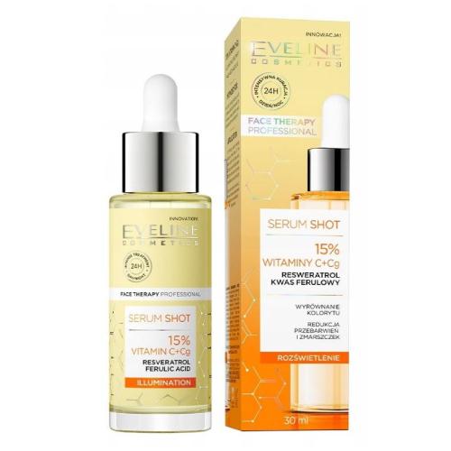 SERUM SHOT 15% WITAMINY C+CG ROZŚWIETLENIE 30ML PL/GB