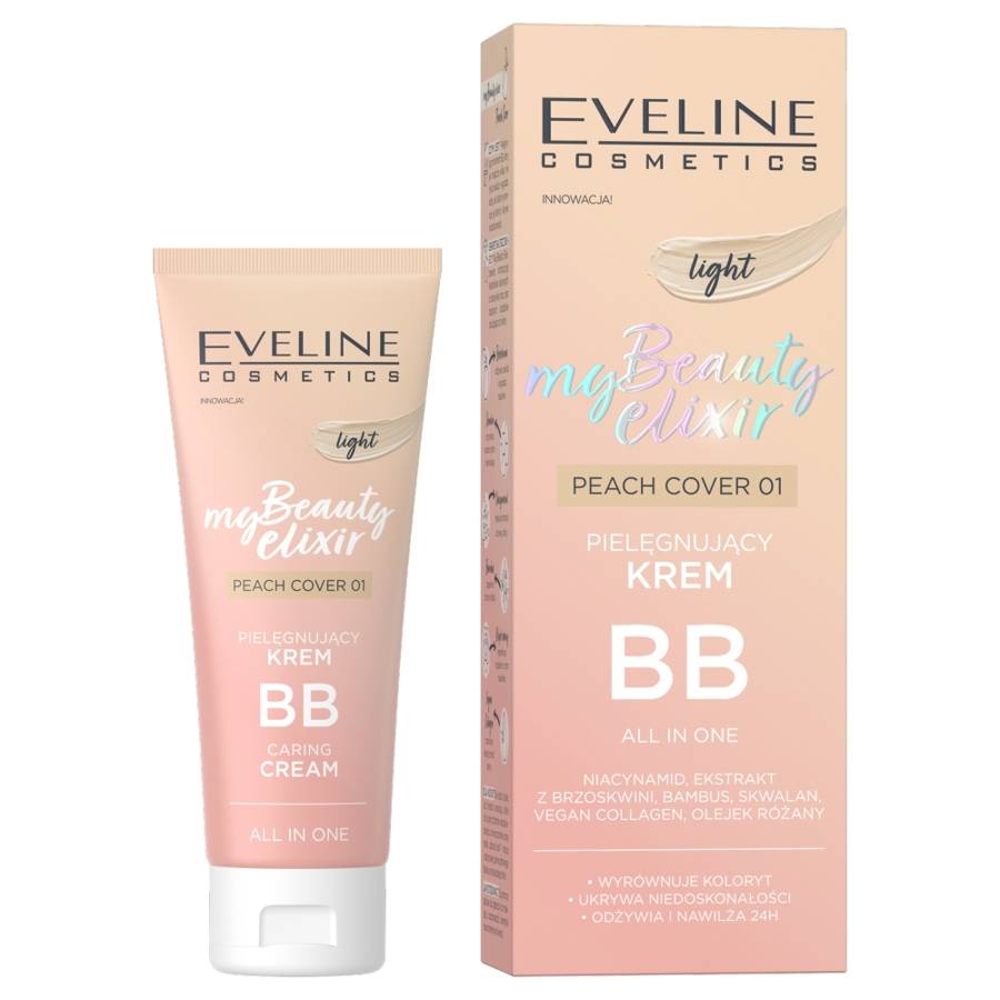 MY BEAUTY ELIXIR LIGHT PEACH COVER BB / 30ML