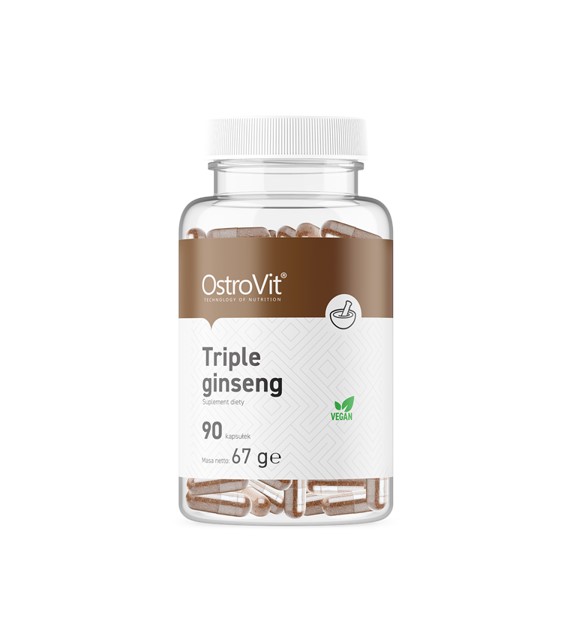 *Ostrovit Triple ginseng / 90 kapsułek