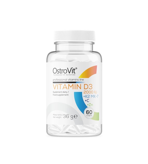 Ostrovit vitamin D3 2000 IU / 60caps