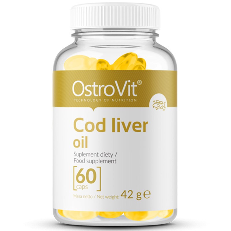 Ostrovit Cod liver oil / 60 kapsułek