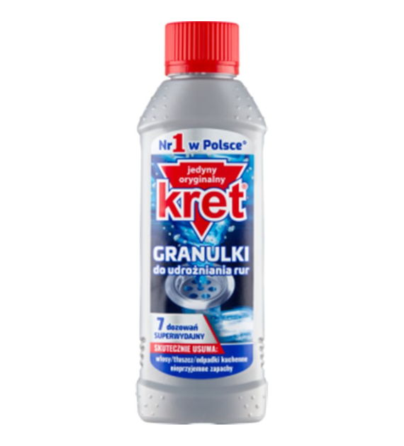 Kret udrożniacz rur w granulkach, 280 g