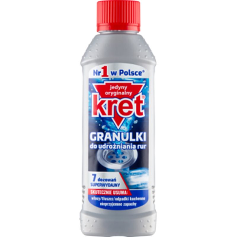Kret udrożniacz rur w granulkach, 280 g