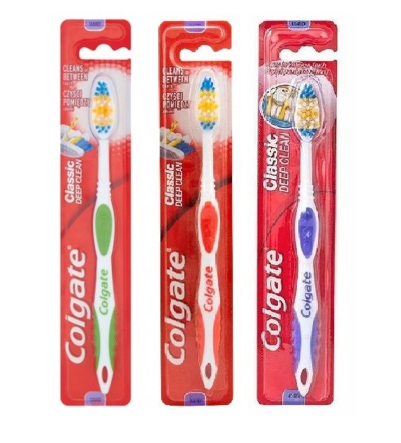 COLGATE SZCZOTECZKA DO ZĘBÓW HARD /RÓŻNE KOLORY/ 1 szt.