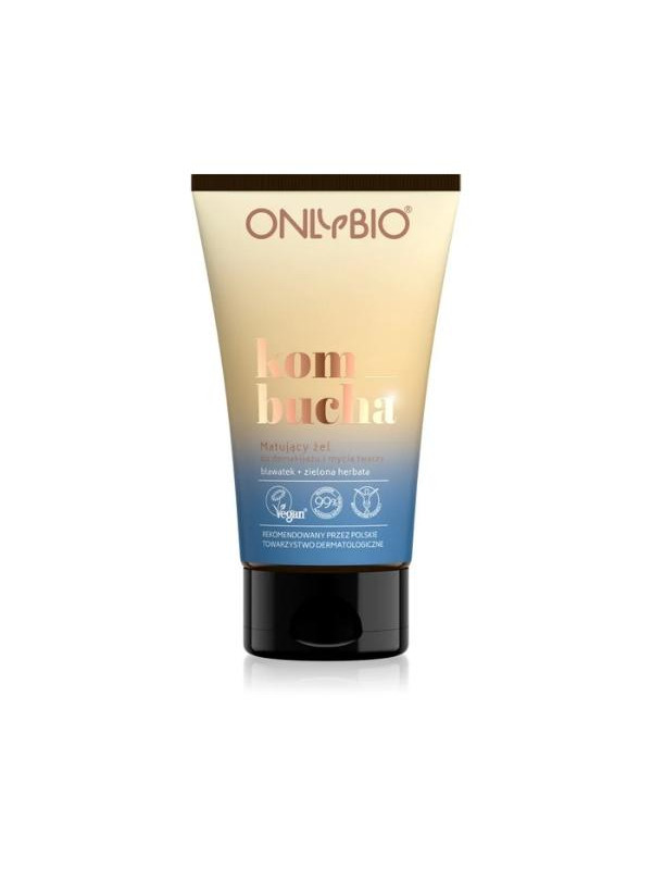 ONLYBIO  Kombucha Matujący żel do demakijażu i mycia twarzy  150ml  - PL