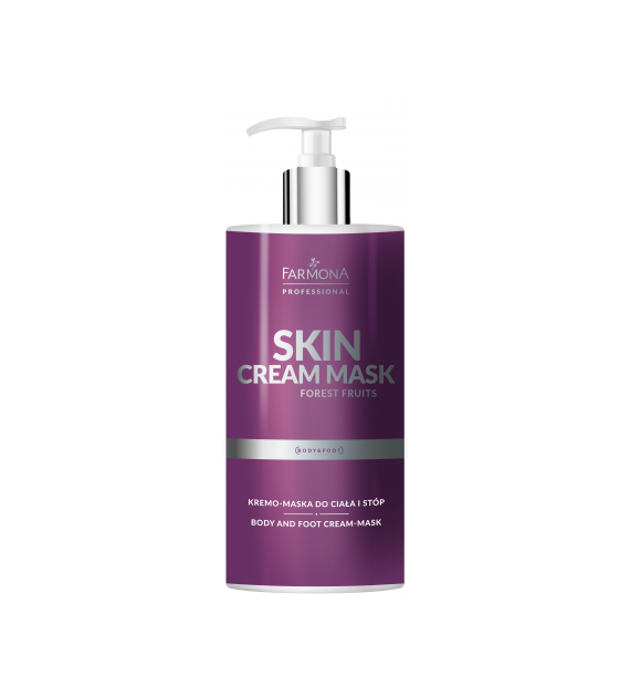 FARMONA PRO  SKIN CREAM MASK FOREST FRUITS Kremo - maska do ciała i do stóp 500 ml