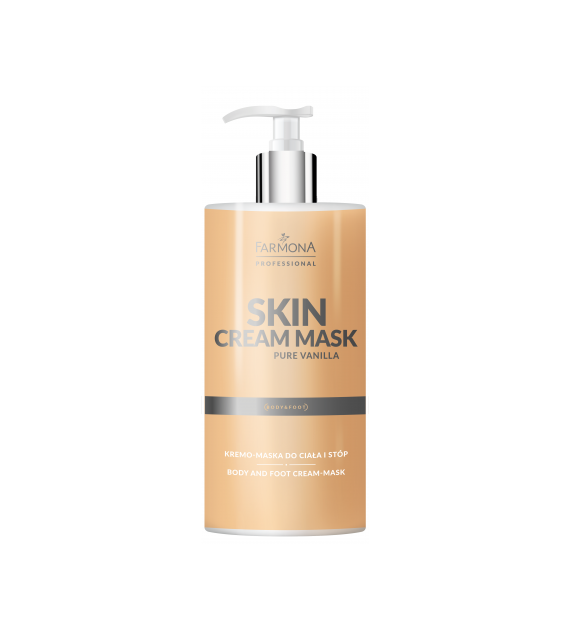 FARMONA PRO  SKIN CREAM MASK PURE VANILLA Kremo - maska do ciała i do stóp  500 ml