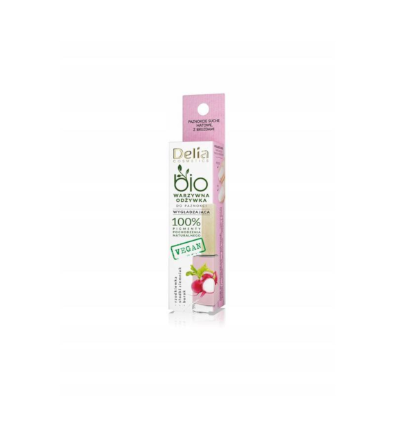 DELIA - BIO WARZYWNA ODŻYWKA DO PAZNOKCI Z RZODKIEWKĄ 11 ML VEGAN PL/GB*