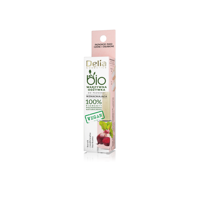 DELIA - BIO WARZYWNA ODŻYWKA DO PAZNOKCI Z BURAKIEM 11 ML VEGAN PL/GB*