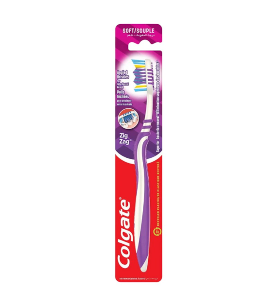 COLGATE SZCZOTECZKA ZIG ZAG MIĘKKA / TOOTHBRUSH SOFT