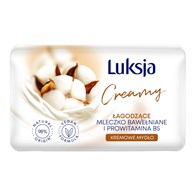 LUKSJA - MYDŁO W KOSTCE 100G CREAMY COTTON&PROVITAMIN B5