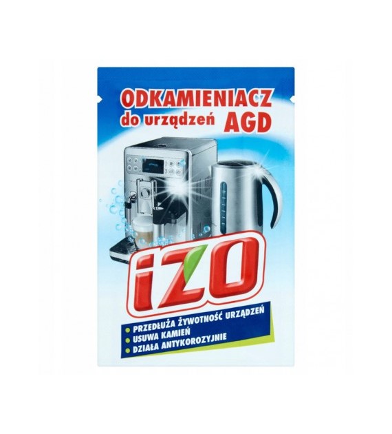 IZO ODKAMIENIACZ DO URZĄDZEŃ AGD 30 G     (OPAKOWANIE ZBIORCZE: 20 szt.) - pl