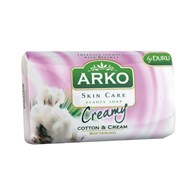 ARKO MYDŁO W KOSTCE 90G SKIN CARE BAWEŁNA/COTTON&CREAM
