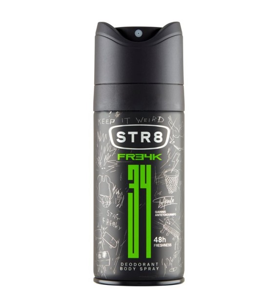 STR8 DEO SPRAY 150ML FREAK    (OPAKOWANIE ZBIORCZE: 6 szt.) - pl