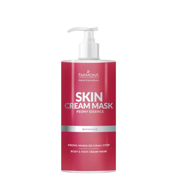 FARMONA PRO  SKIN CREAM MASK PEONY ESSENCE Kremo-maska do ciała i stóp 500 ml