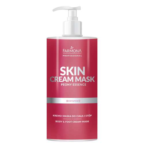 SKIN SCRUB   SKIN CREAM MASK PEONY ESSENCE Kremo - maska do ciała i do stóp  500 ml