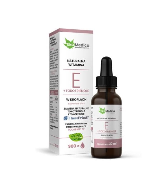 EKAMEDICA - Witamina E krople 30ml Suplement diety