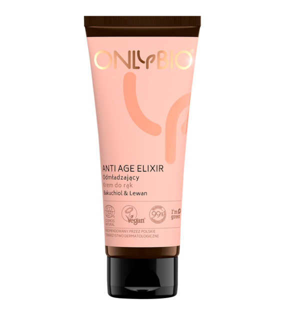 ONLYBIO Anti Age Elixir Krem do rąk odmładzający 50ml   -  SUPER CENA - KOŃCÓWKA SERII U PRODUCENTA