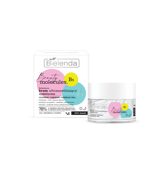 BEAUTY MOLECULES Molekularny synbiotyczny krem ultranawilżający, 50 ml