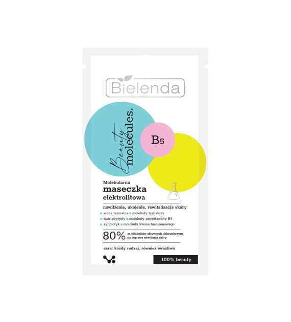 BEAUTY MOLECULES Molekularna elektrolitowa maseczka, 8 g
