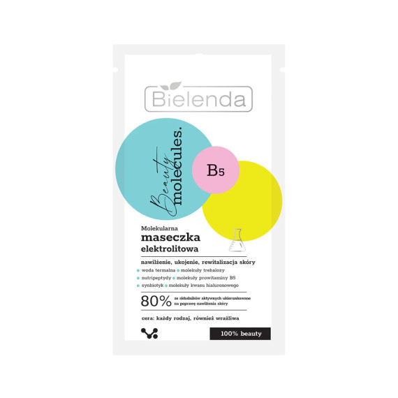 BIELENDA - BEAUTY MOLECULES Molekularna elektrolitowa maseczka, 8 g
