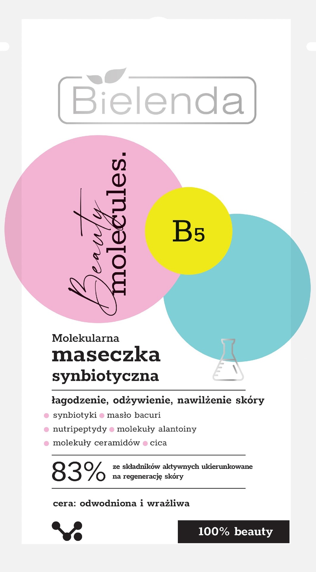 BIELENDA - BEAUTY MOLECULES Molekularna synbiotyczna maseczka, 8 g