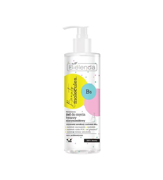 BEAUTY MOLECULES Molekularny synbiotyczny żel do mycia twarzy, 195 g