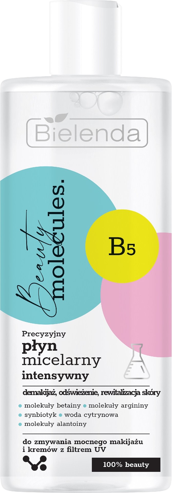 BIELENDA - BEAUTY MOLECULES Precyzyjny intensywny płyn micelarny, 500 ml