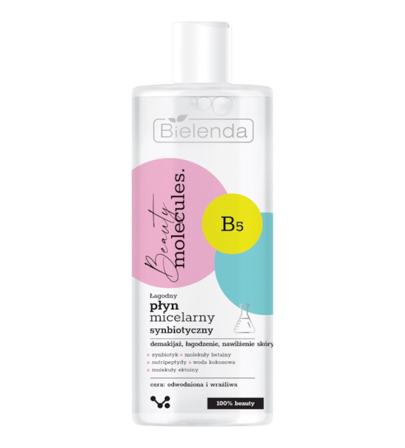 BEAUTY MOLECULES Balansujący niacynamidowy płyn micelarny, 500 ml
