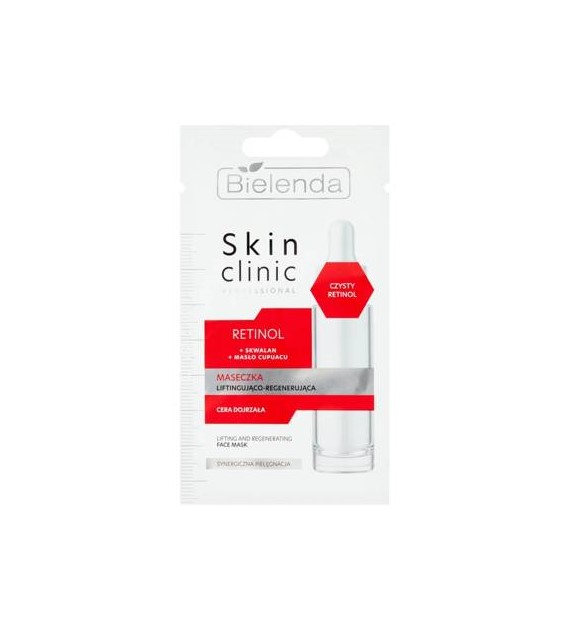 BIELENDA - SKIN CLINIC PROFESSIONAL RETINOL maseczka liftingująco- regenerująca, 8 g