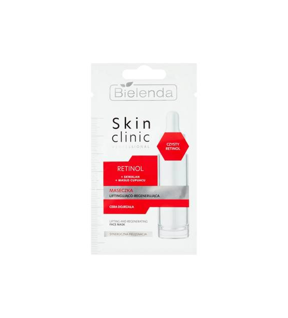 BIELENDA - SKIN CLINIC PROFESSIONAL RETINOL maseczka liftingująco- regenerująca, 8 g