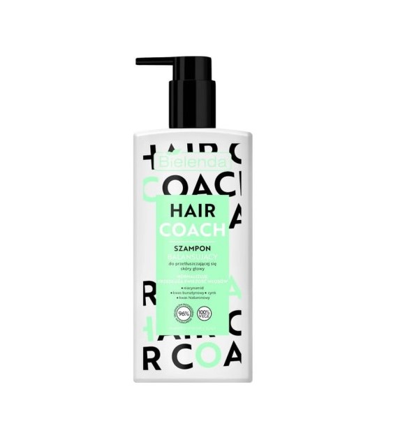 BIELENDA - HAIR COACH Balansujący szampon do przetłuszczającej się skóry głowy 300 ml