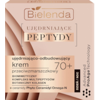 UJĘDRNIAJĄCE PEPTYDY Ujędrniająco - odbudowujący krem przeciwzmarszczkowy 70+ dzień/ noc 50 ml
