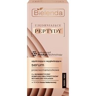 BIELENDA - UJĘDRNIAJĄCE PEPTYDY 2w1 Ujędrniająco – rozświetlający krem przeciwzmarszczkowy + serum peptydowe pod oczy i na powieki, 15 ml